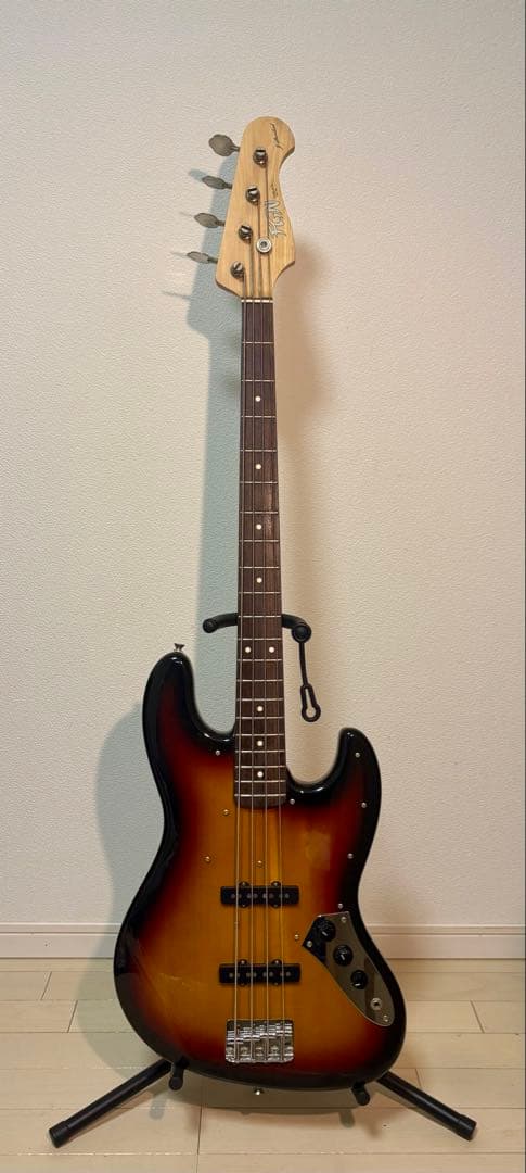 FGN製 JB 4弦 エレキベース サンバースト