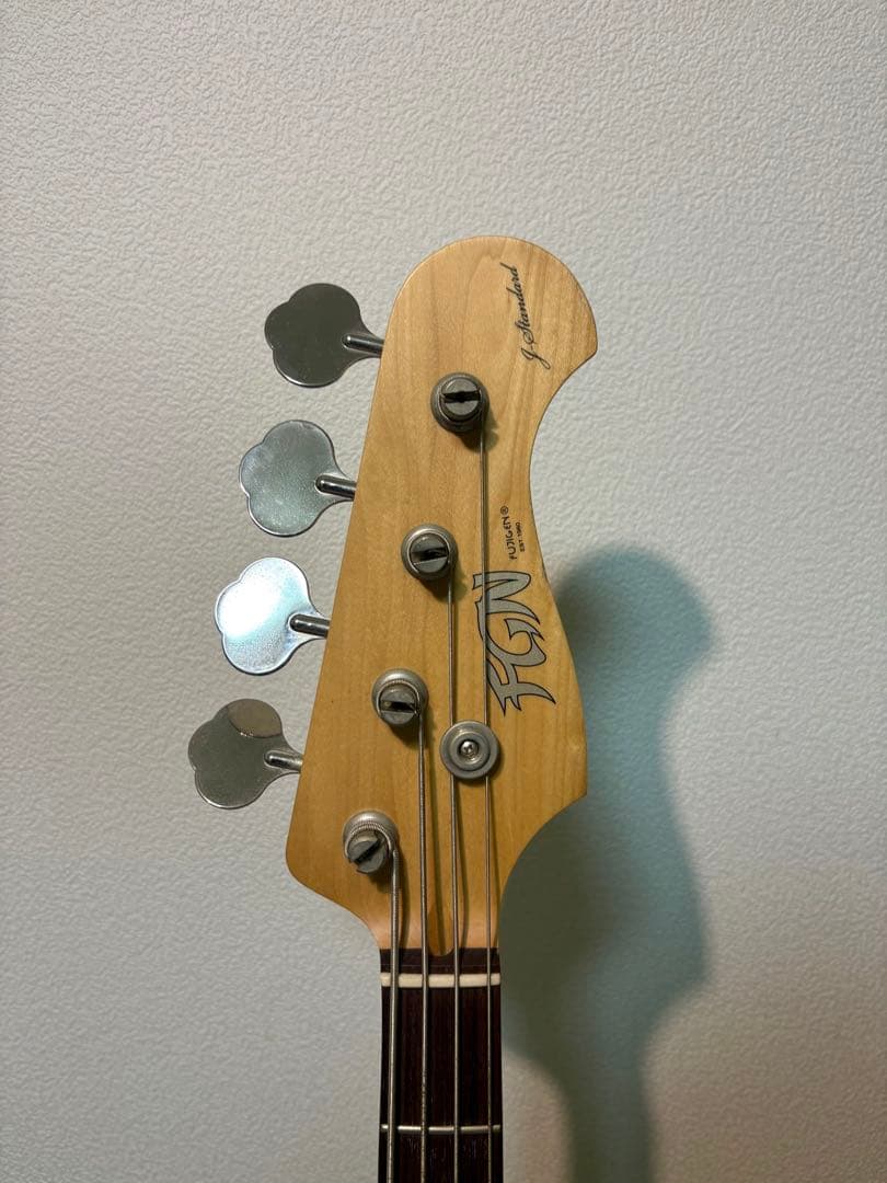 FGN製 JB 4弦 エレキベース サンバースト