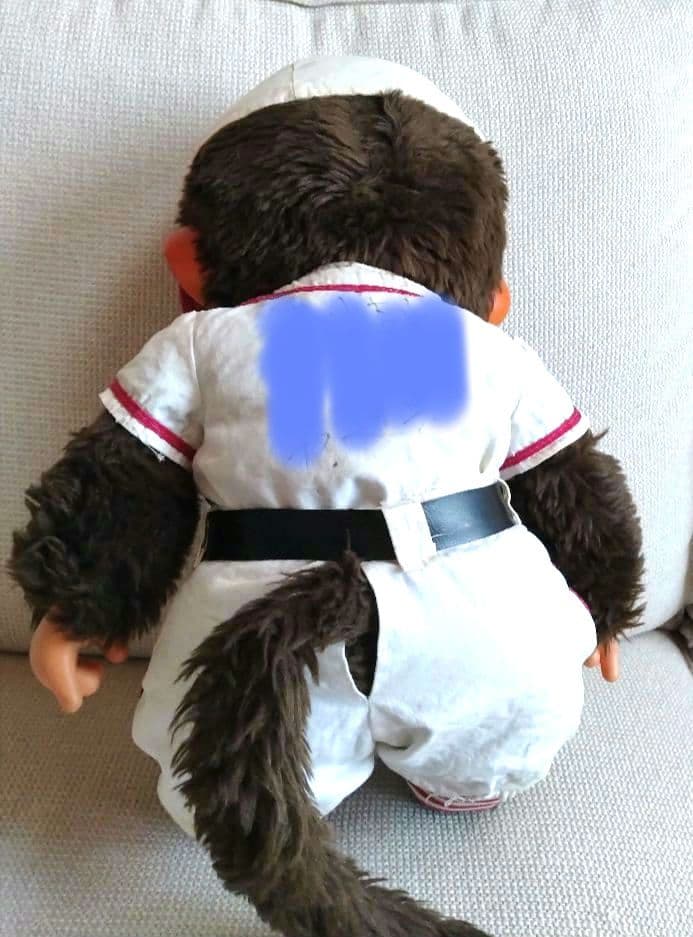 モンチッチ　野球ユニホーム　セキグチ　昭和レトロ