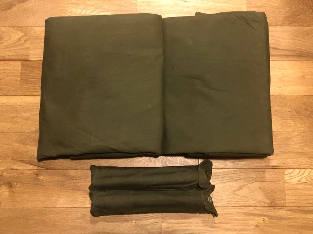 【軍幕屋】未使用ヒロシ愛用ポーランド軍ポンチョテント★サイズ2★デッドストック