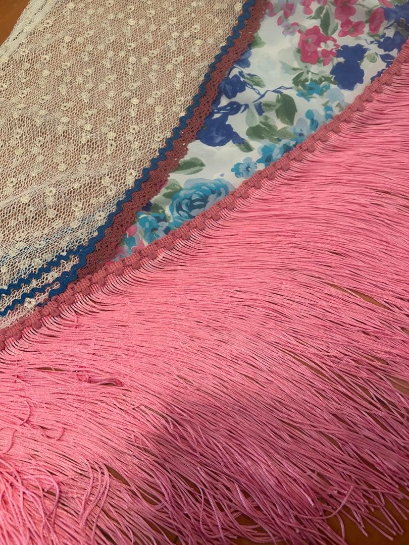 新作☆春カラー☆フラメンコシージョフリンジ衣装 ピンク