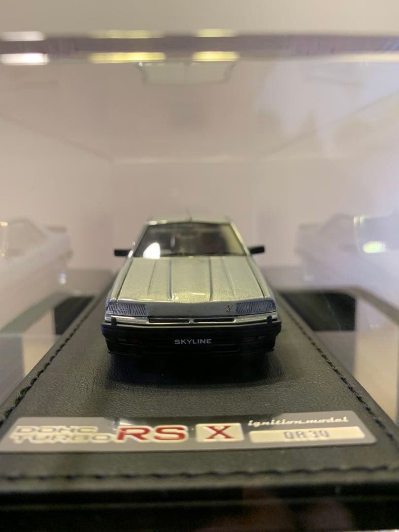 イグニッションモデル1/43 スカイラインRS-X ターボC R30 シルバー