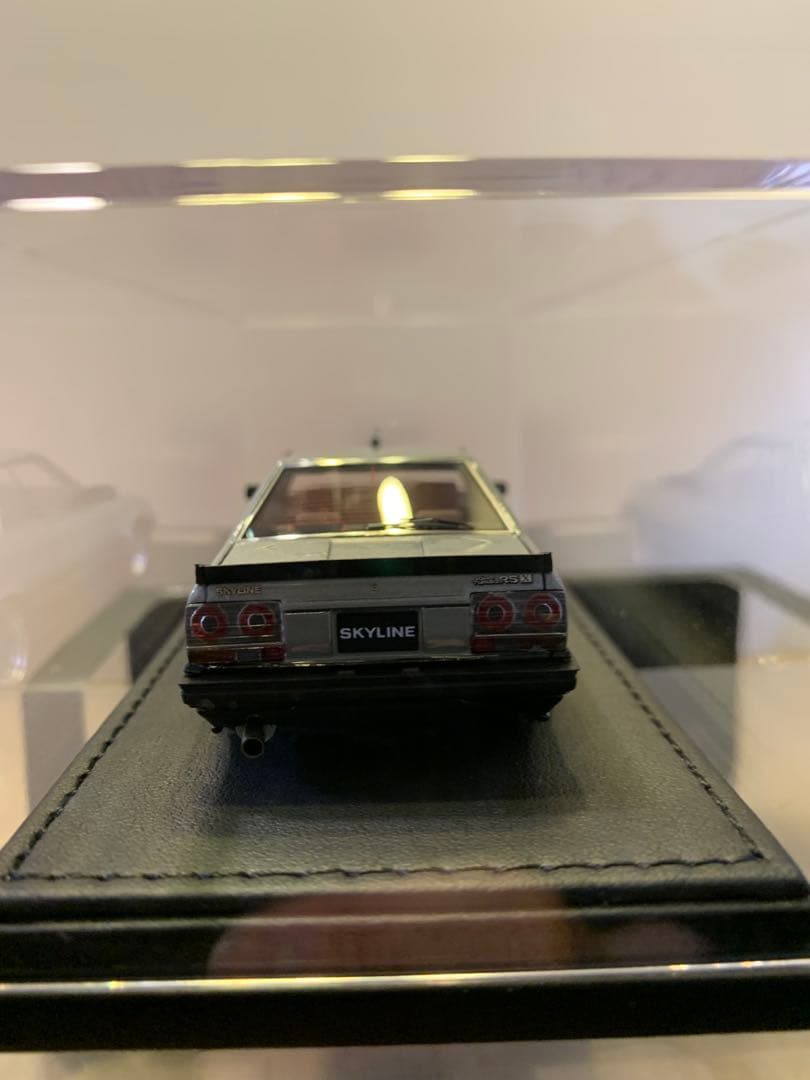 イグニッションモデル1/43 スカイラインRS-X ターボC R30 シルバー