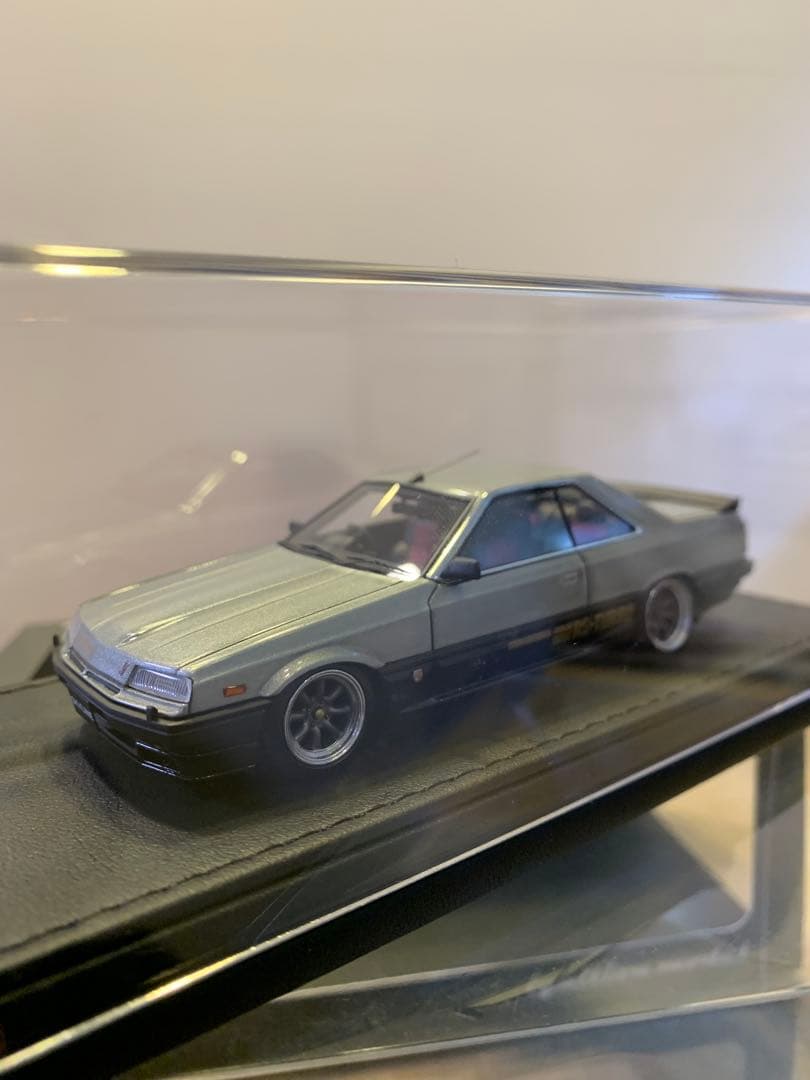 イグニッションモデル1/43 スカイラインRS-X ターボC R30 シルバー