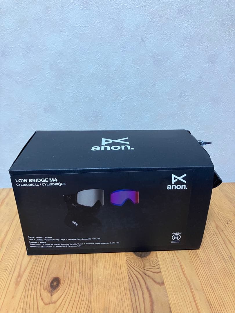 【新品•未使用品】25-26 ANON M4ローブリッジフィット シリンドリカル