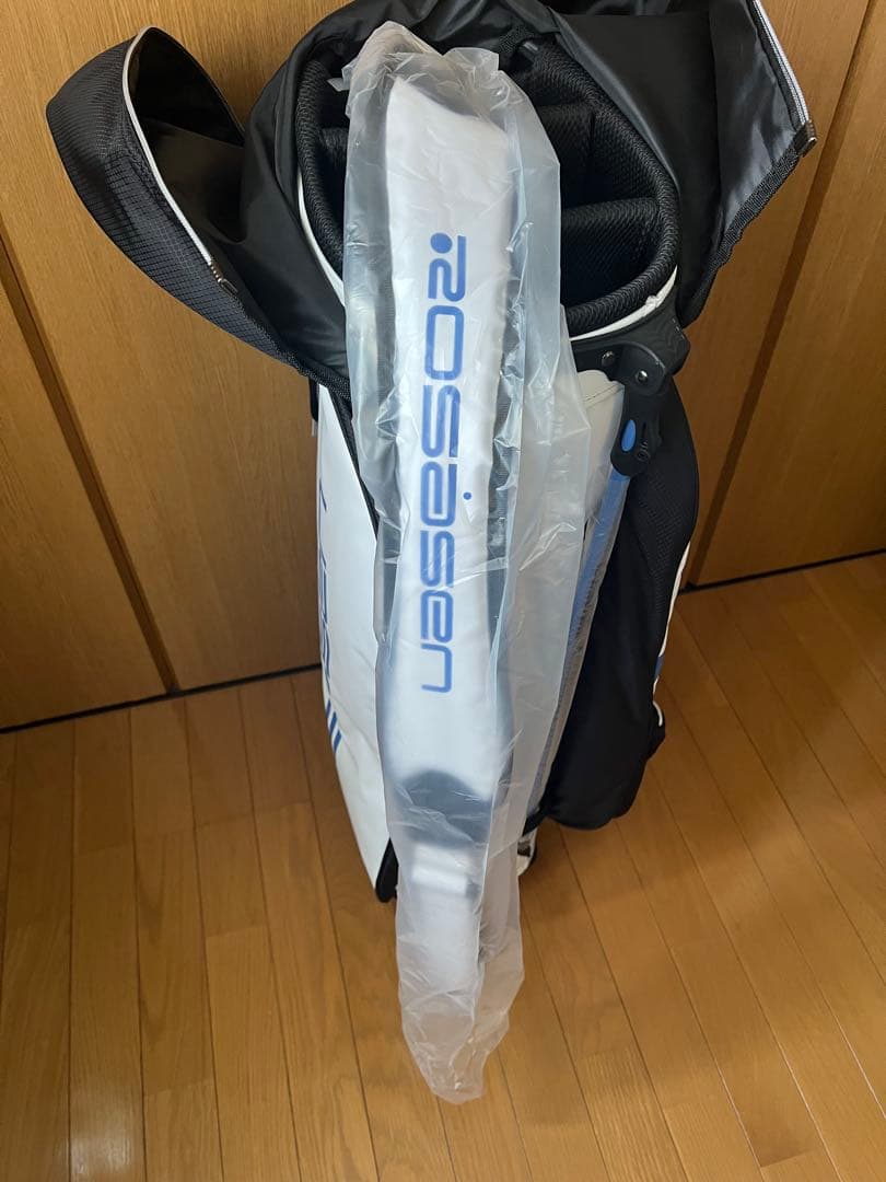 ロサーセン　キャディバッグ 白・黒