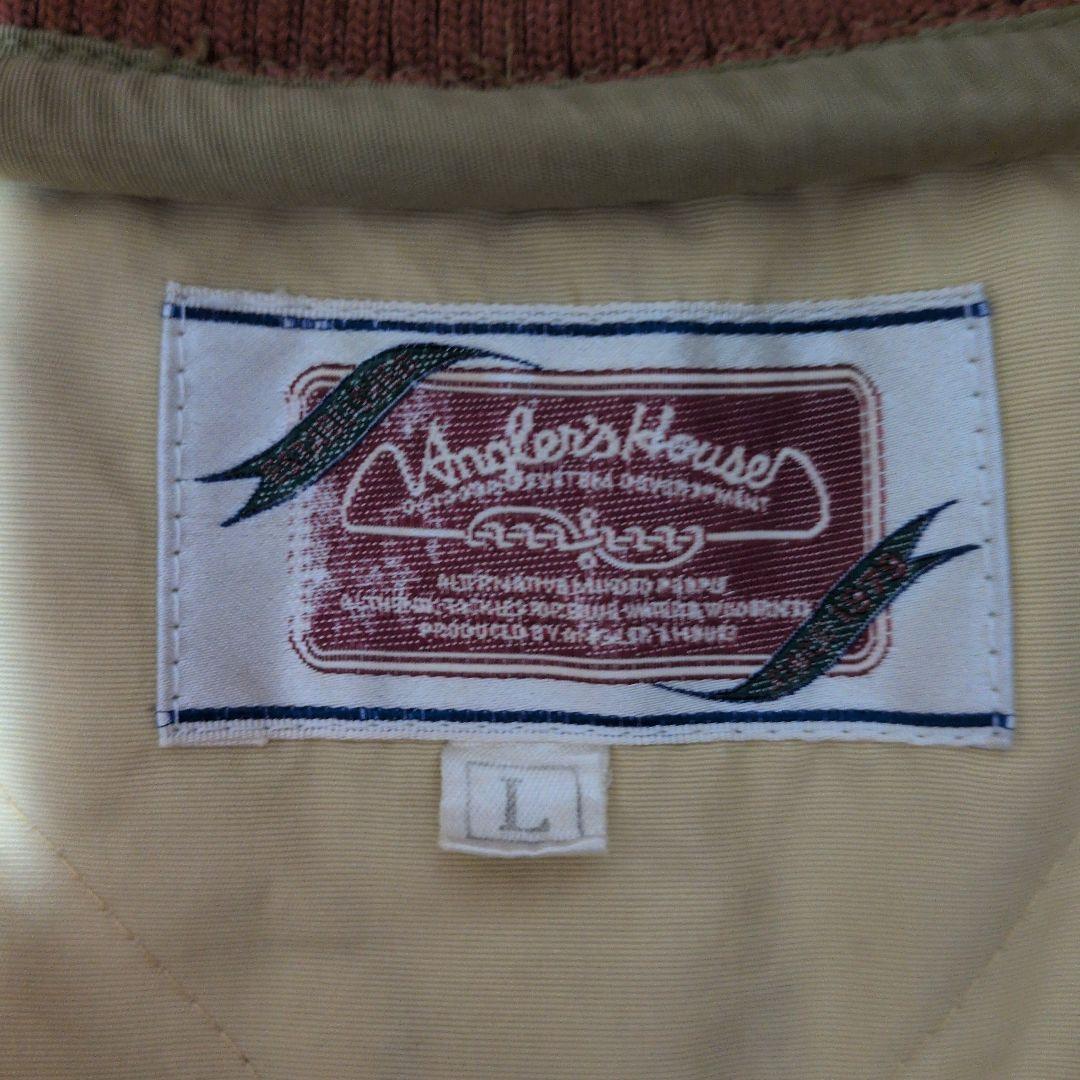 【美品】アングラーズハウス Lサイズ フィッシングベスト