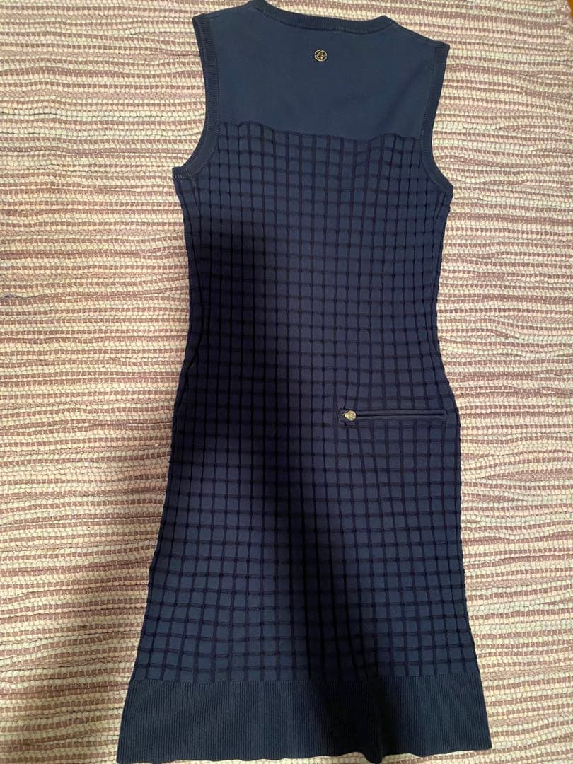 デサントゴルフ　ワンピース　ネイビー