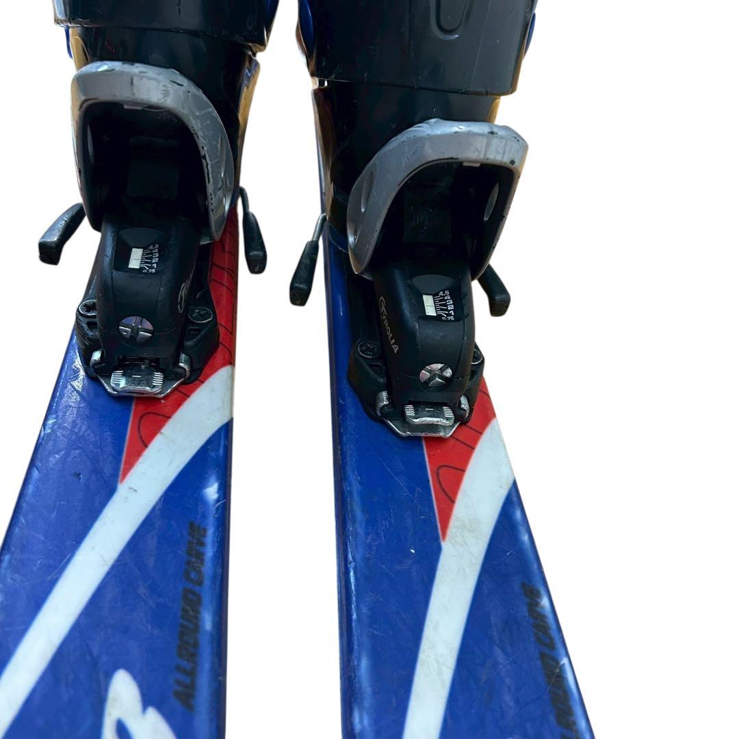 ② ジュニアスキー3点セット 板130cm/靴23cm/ストック105cm子供用