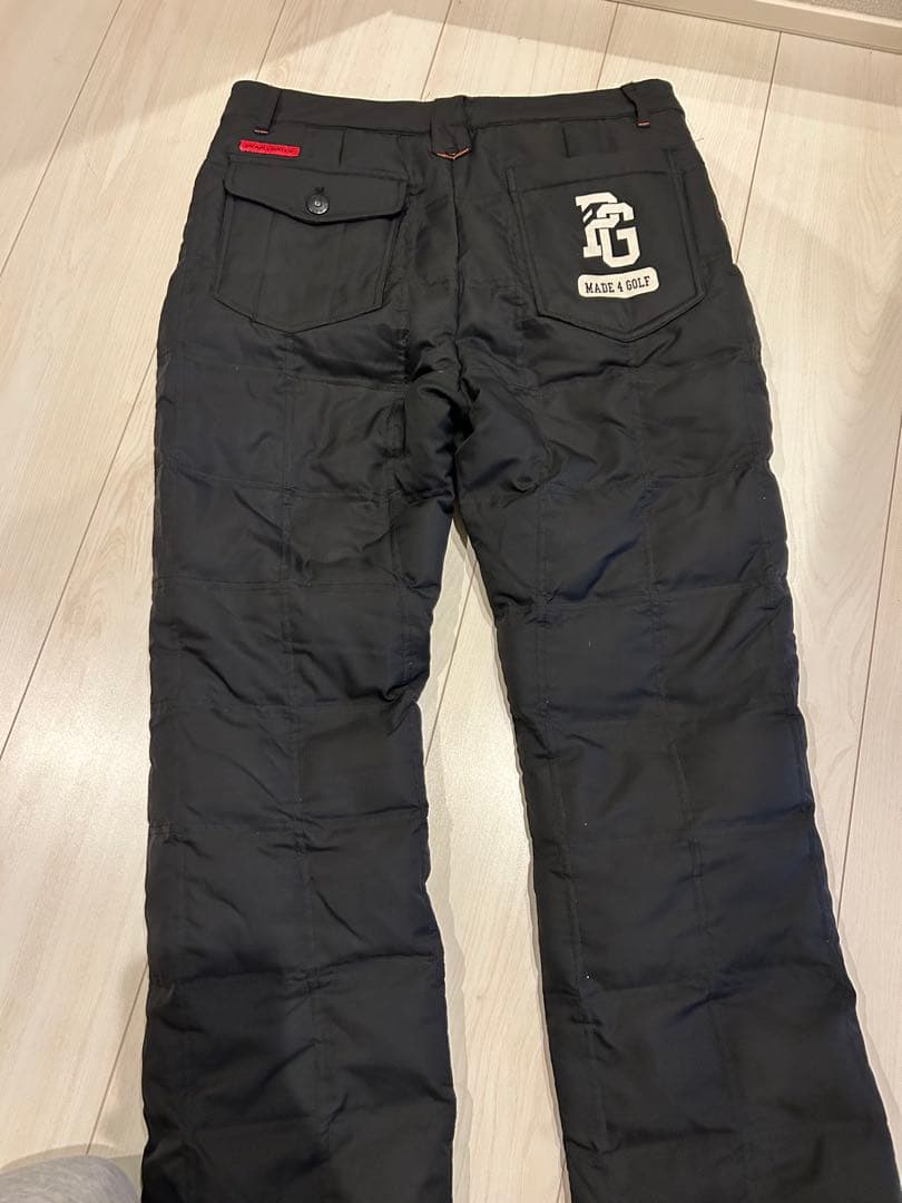 パーリーゲイツ　キルティングダウンパンツ