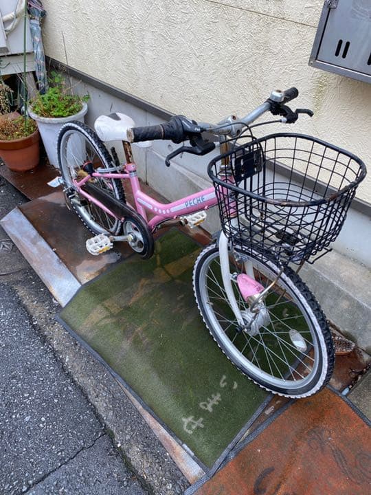 自転車　子供自転車　連絡相談用