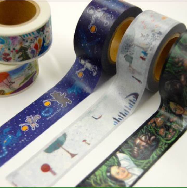 果澄 芸術の森美術館 オリジナルマスキングテープ14本セット