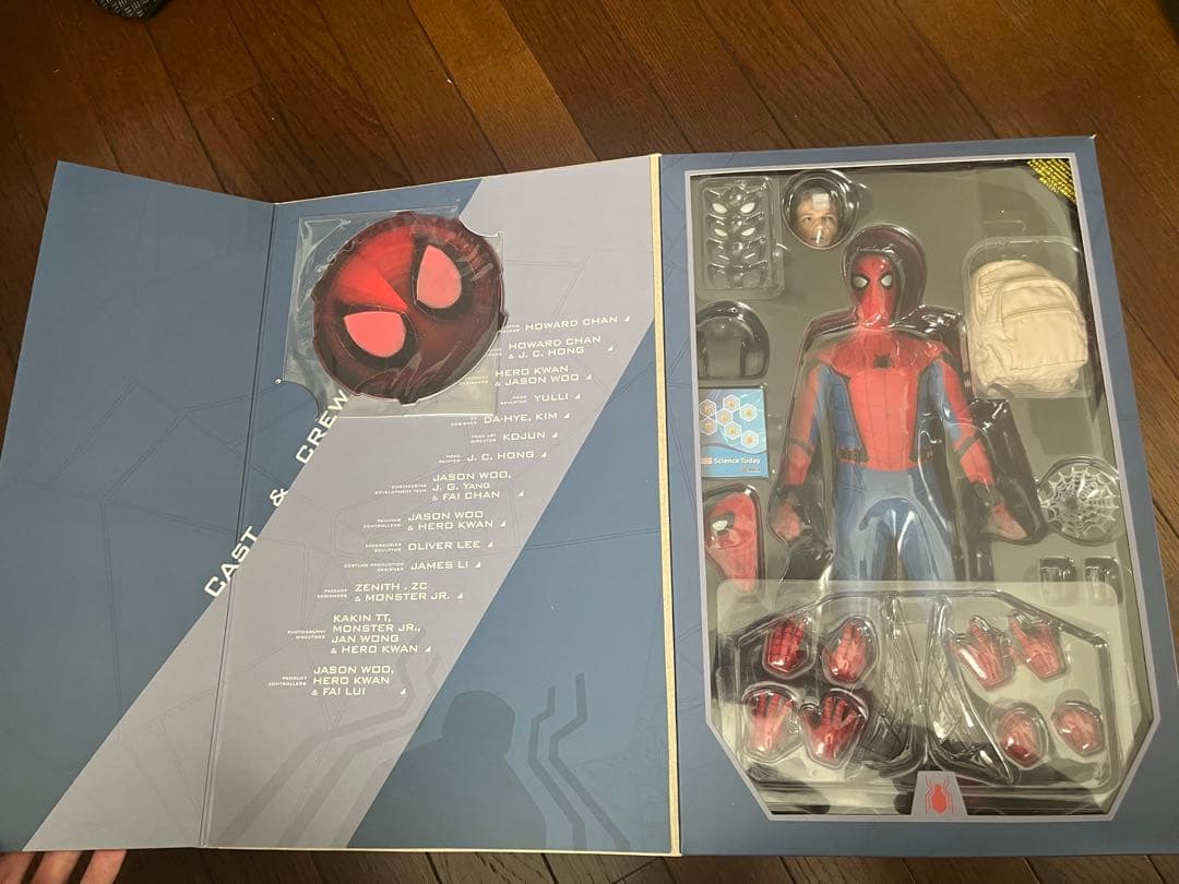 ホットトイズ　ムービーマスターピース スパイダーマン　ホームカミング　1/6