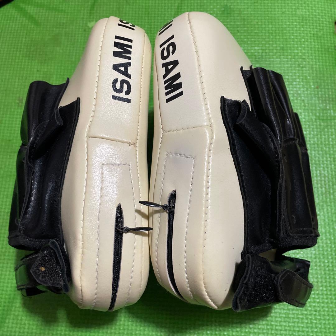 最終価格　トップキング本革キックミット、イサミパンチングミット