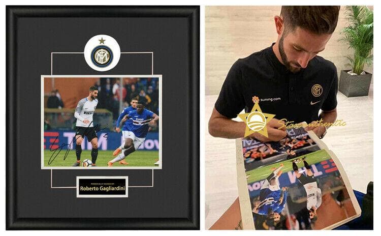 直筆サイン入り写真 ロベルト・ガリアルディーニ  SA鑑定済