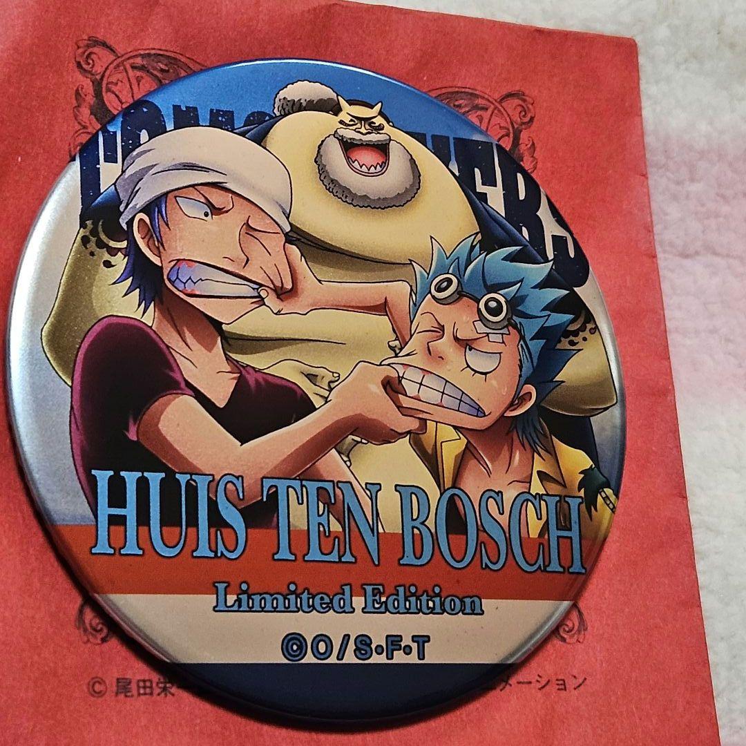 ワンピース 輩缶バッジ シークレット トム&アイスバーグ&フランキー