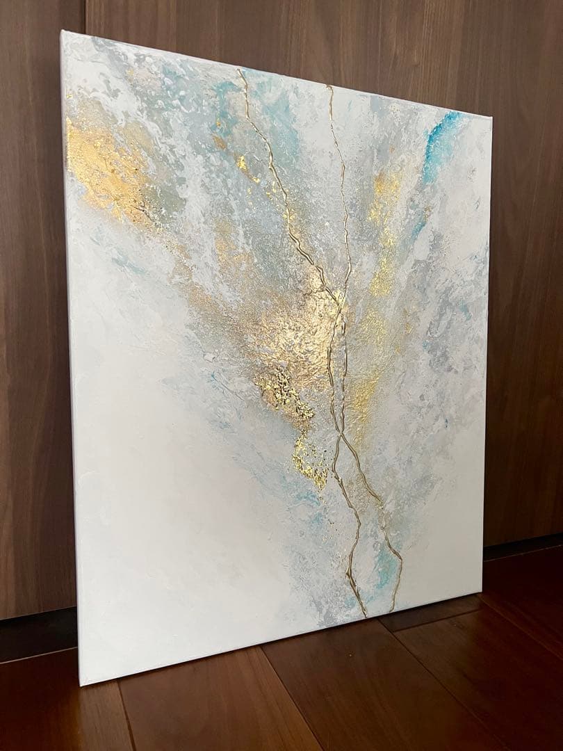 大きめ/和風/絵画/アート/抽象画/ニュアンス/モダン/ホテル/内装/海外/青