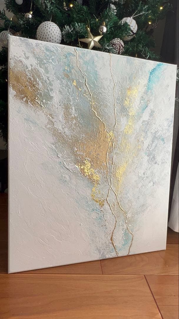 大きめ/和風/絵画/アート/抽象画/ニュアンス/モダン/ホテル/内装/海外/青