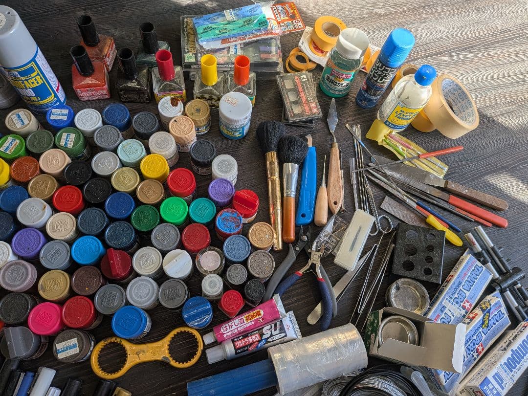 プラモデル塗装　引退品