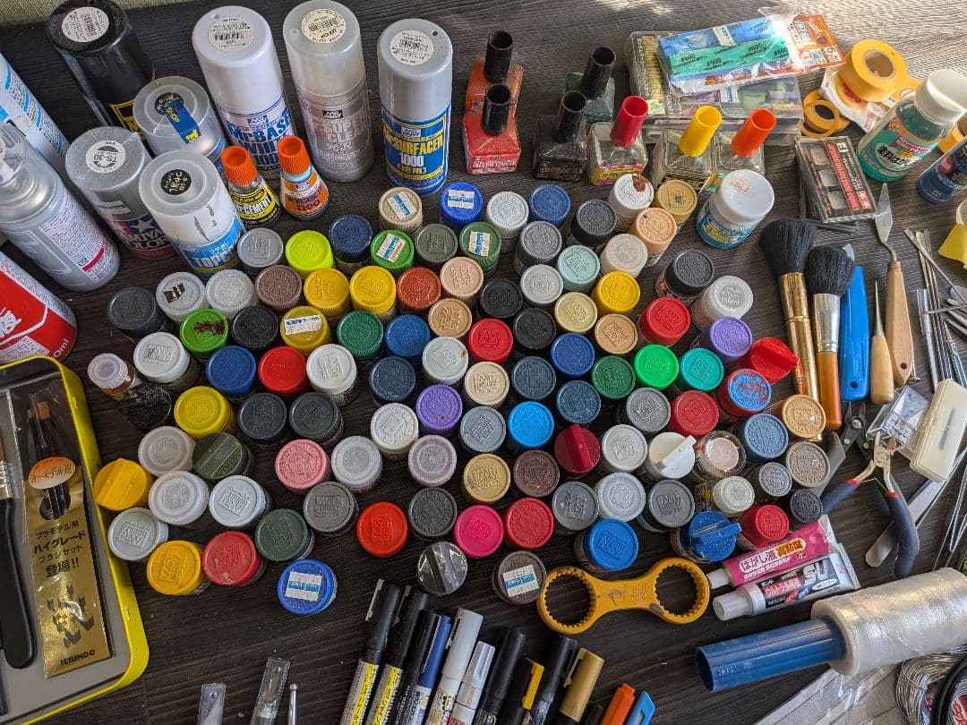 プラモデル塗装　引退品