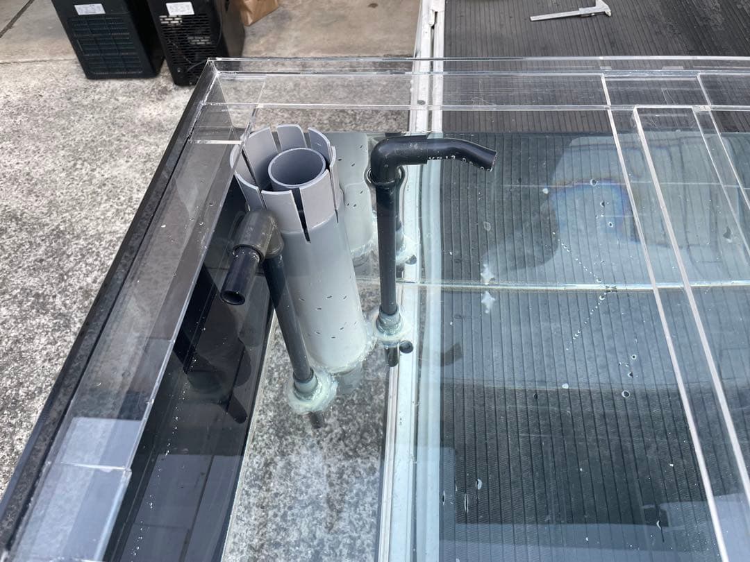 アクリル水槽　オーバーフロー　750mm×450mm×450mm