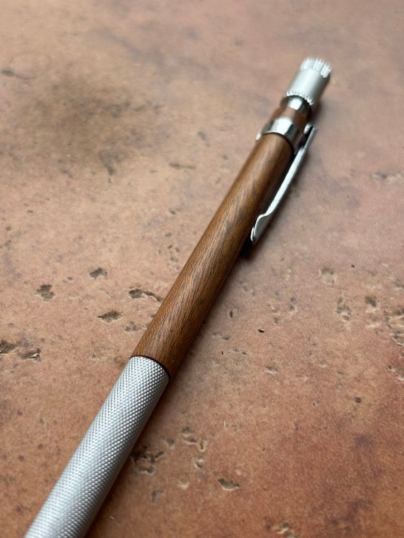 ま*ぎ様 Luddite TechDraw 欅　シャーペン　テックドロー　木軸