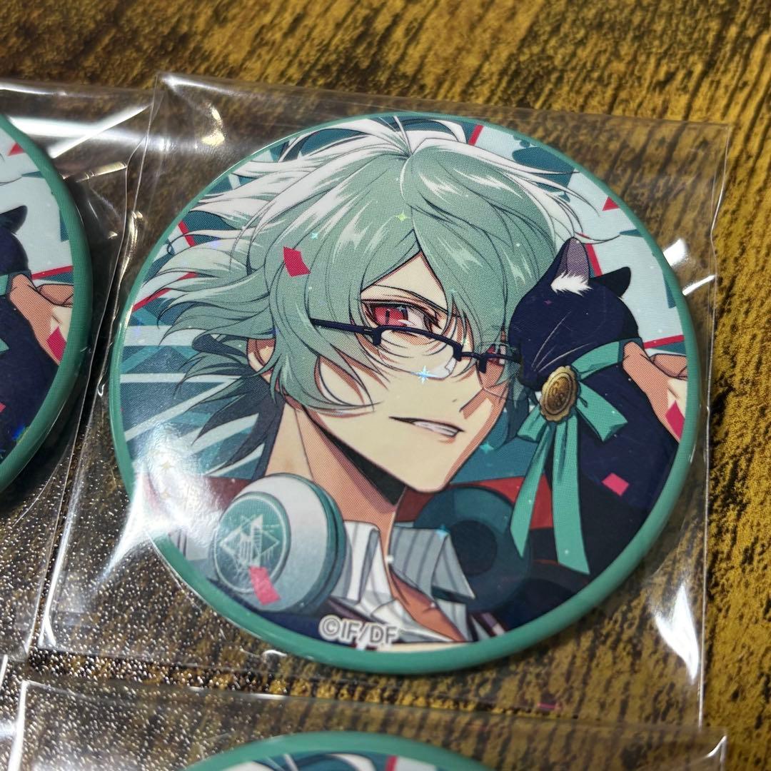 カラマリ 笹塚尊 オトパ クッキー キラキラ缶バッジ 4点