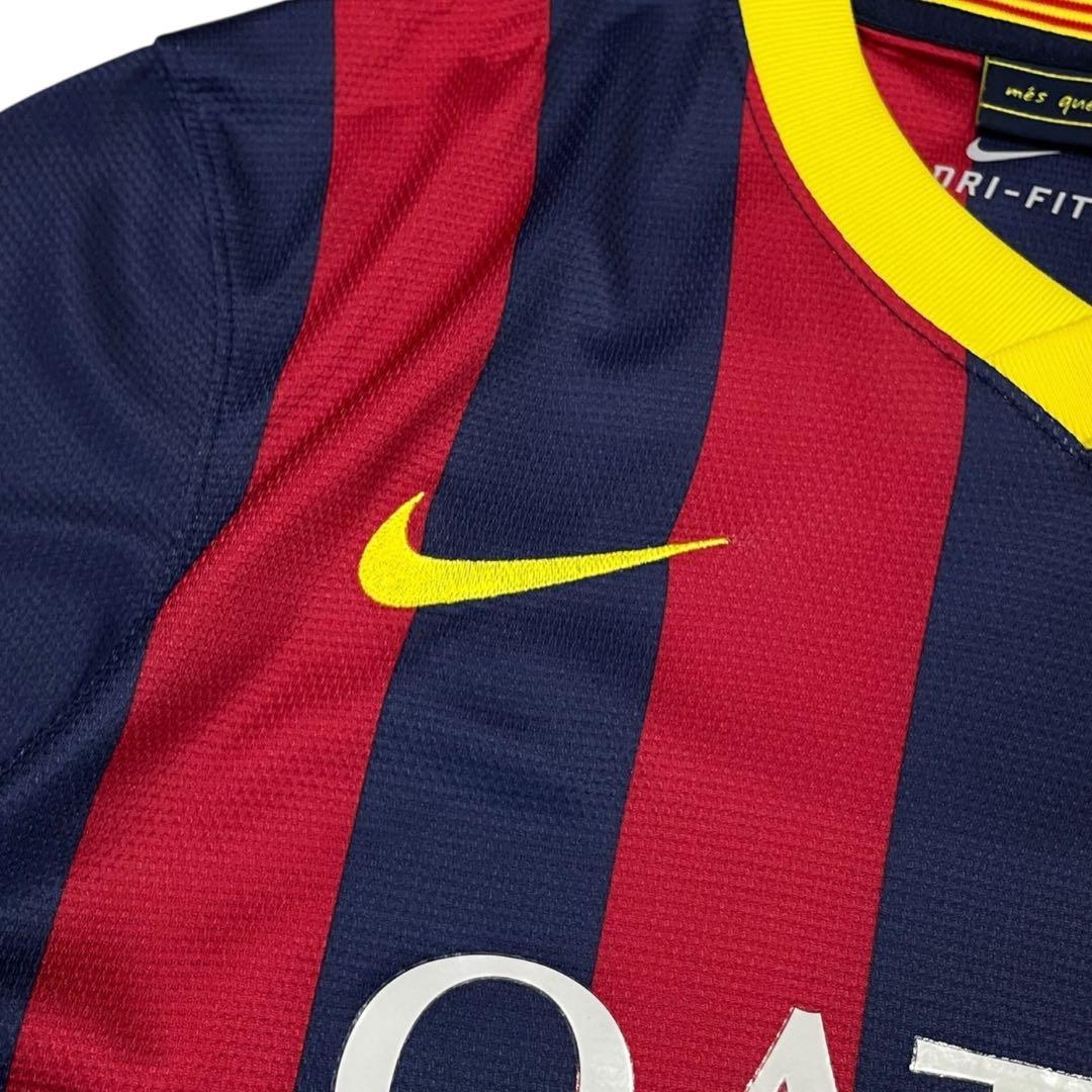 【美品】13/14 FCバルセロナ #10 メッシ ユニフォーム ホーム S