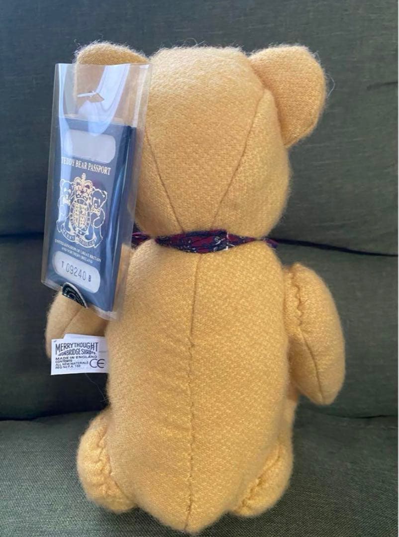 絵画作家　メリソート社　アンティークテディベア　アーティストドール　かわいいくま