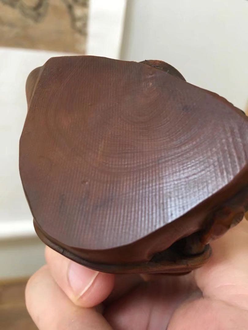 黄杨木 清代 苦行僧 唐物