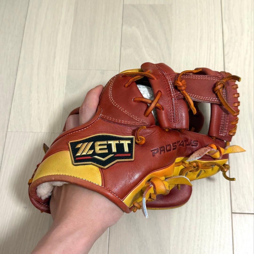 ZETTプロステイタス軟式今宮モデル限定ラベル