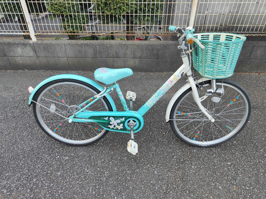 お引き取り限定 ブリヂストン 22インチ エコパル 手動式ライト シングルギア