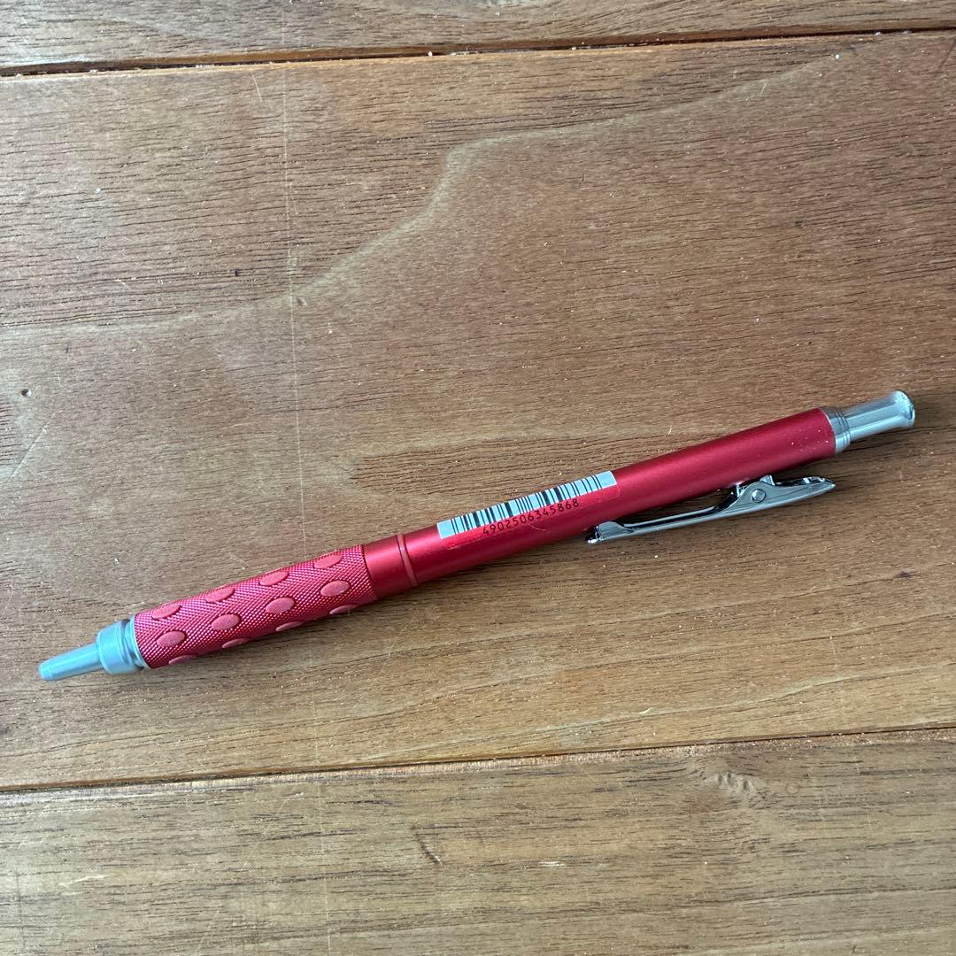 【新品未使用】ぺんてる グラフギア1000 西日本限定 紅蓮 0.5mm