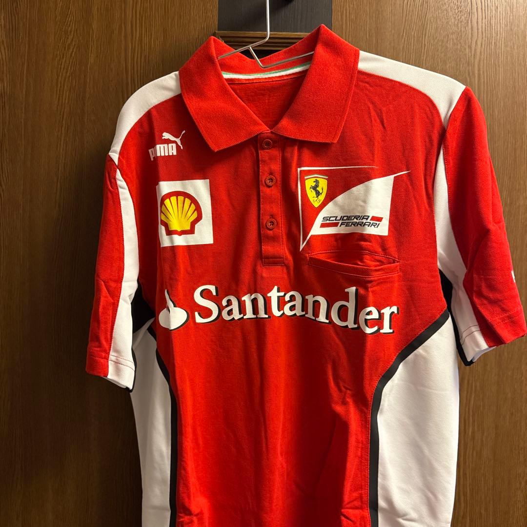 2012 ferrari フェラーリ ドライバー支給用 ポロシャツ/新品 M