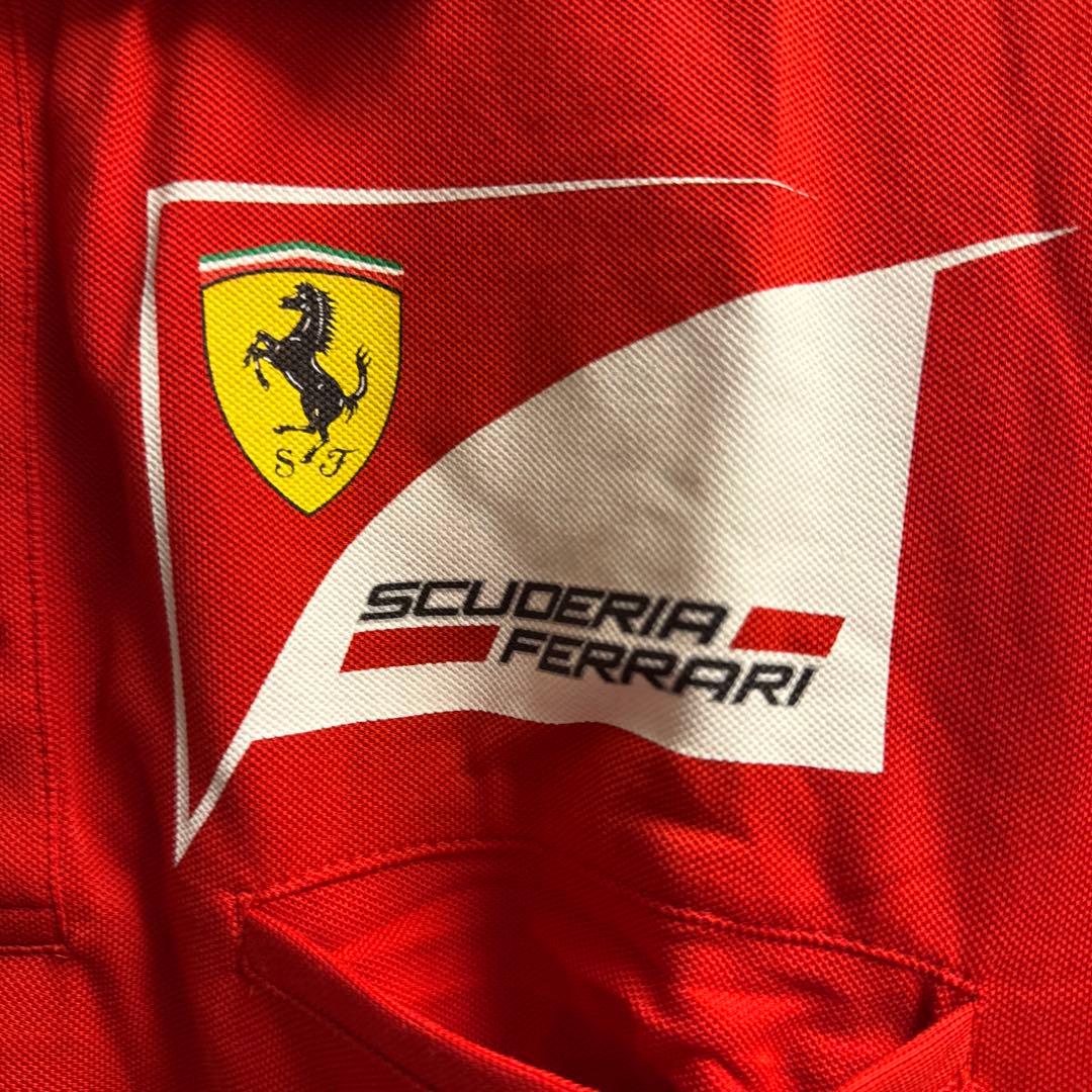 2012 ferrari フェラーリ ドライバー支給用 ポロシャツ/新品 M