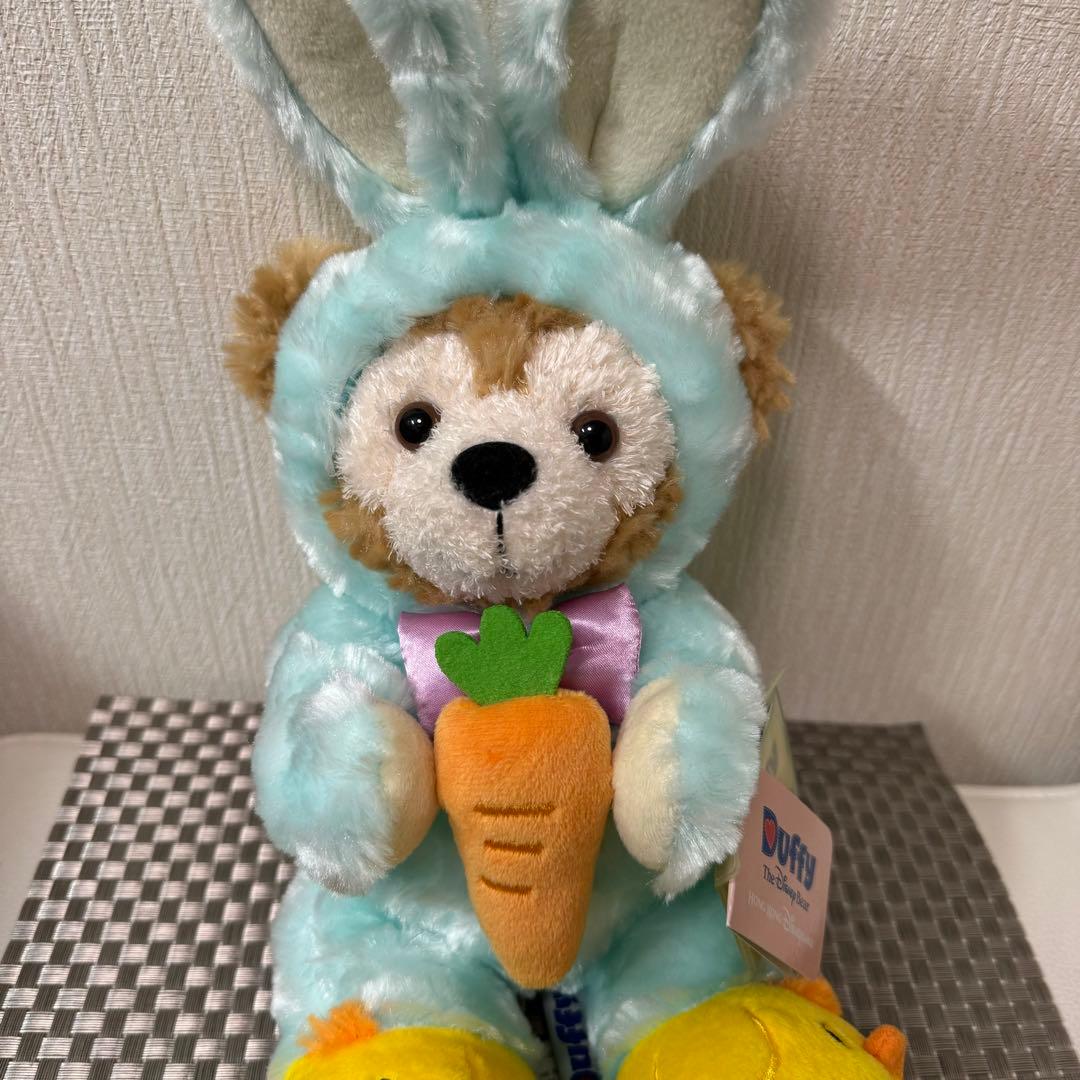 ダッフィー　ぬいぐるみ　香港　ディズニー　イースター　スプリング
