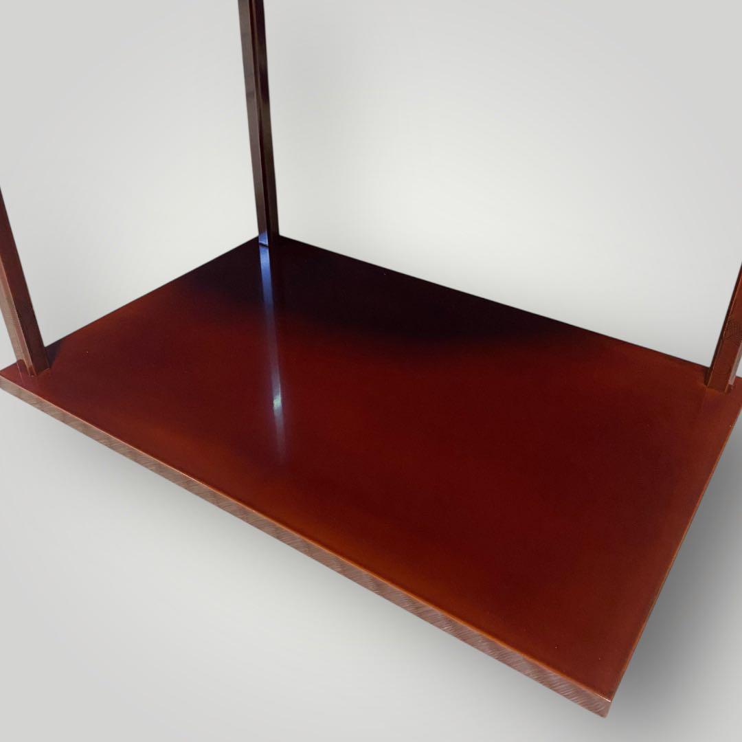 淡々斎好 表完 作 誰袖棚 共箱 茶棚 茶道具