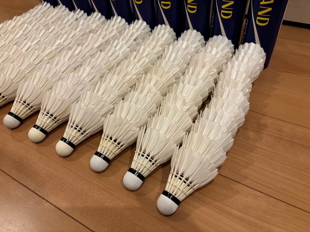 中古バドミントンシャトル 120個