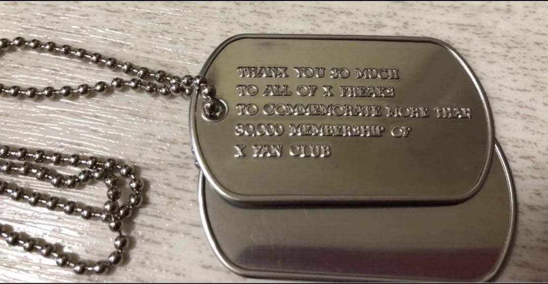 貴重！ＸJAPAN FC特典グッズセット