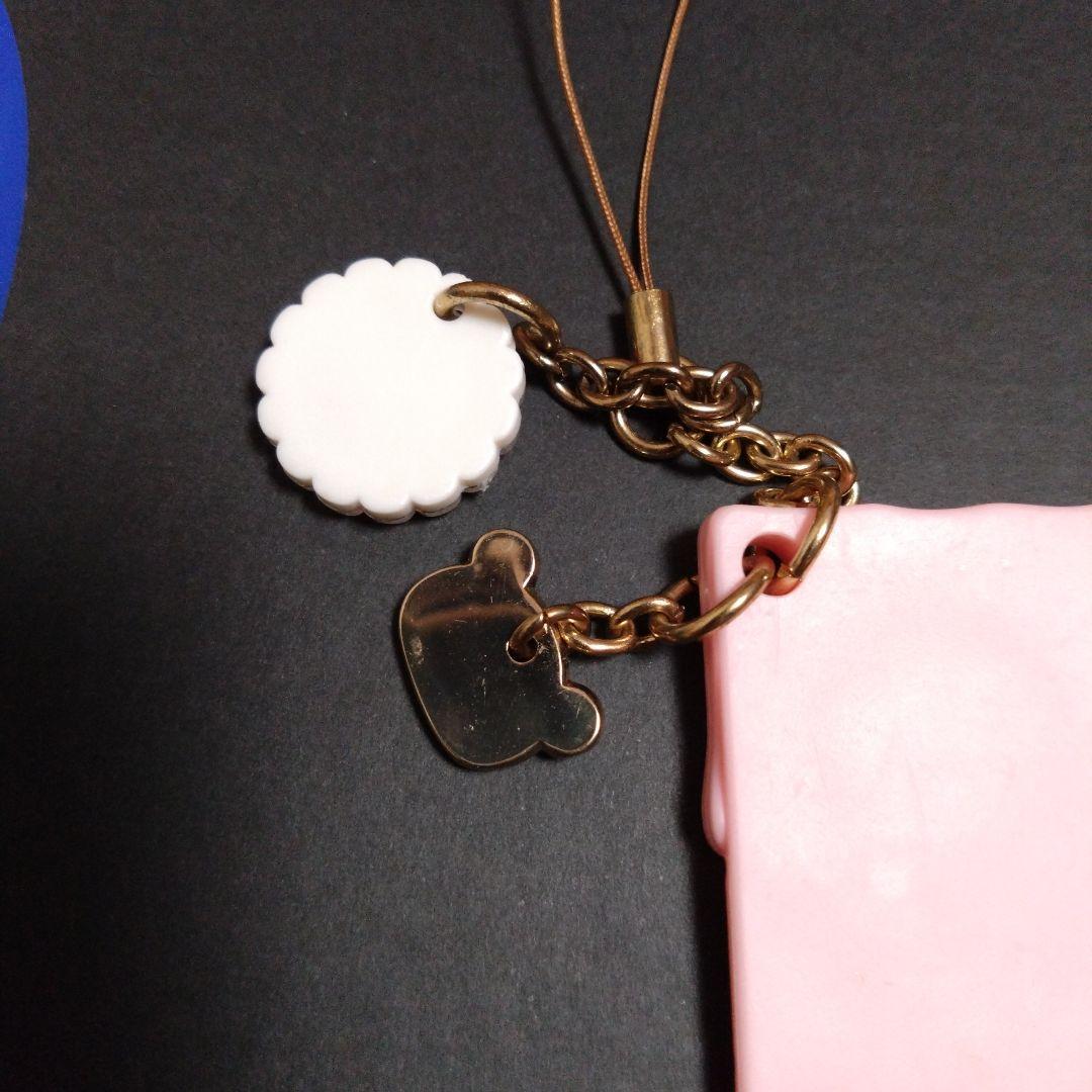 【未使用】リラックマ チョコストラップ ピンク、ホワイト