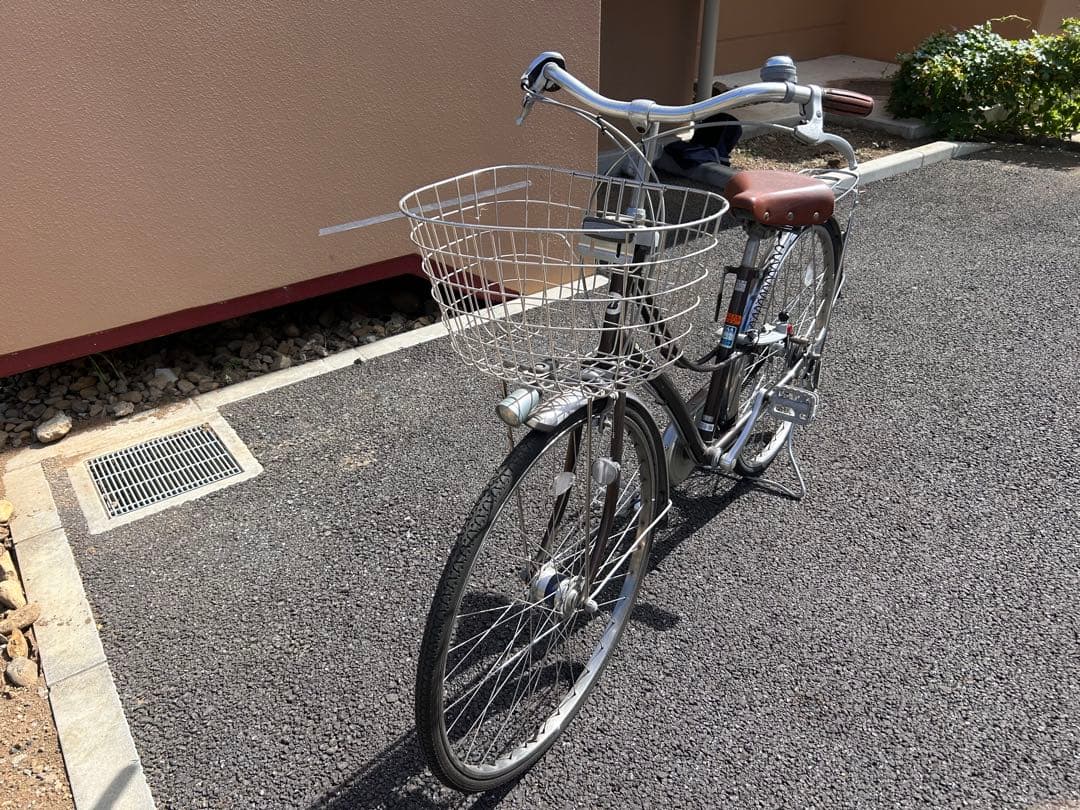 LOCOCO ブラウン　前カゴ付き