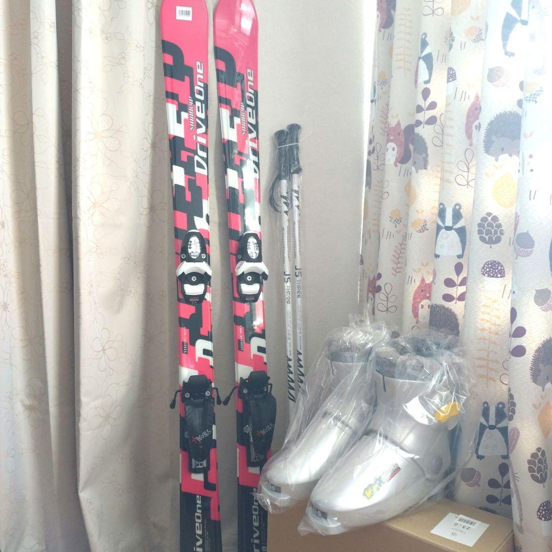 【新品未使用】スキー3点セット