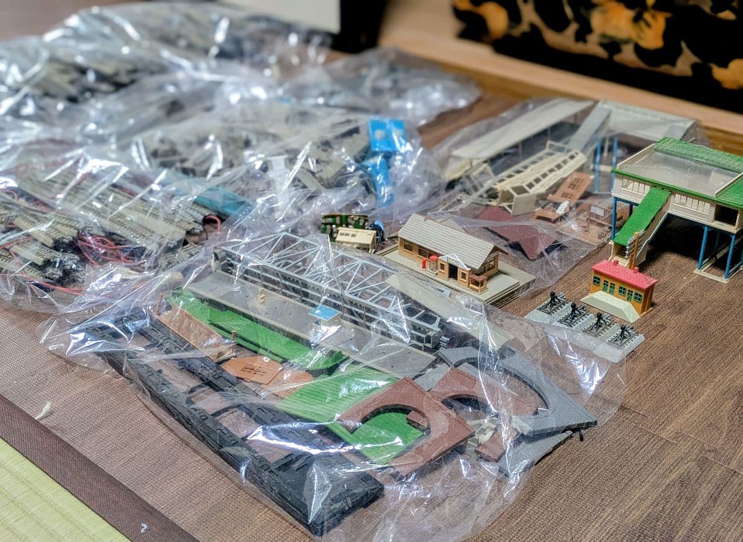 Nゲージ 鉄道模型部品セット