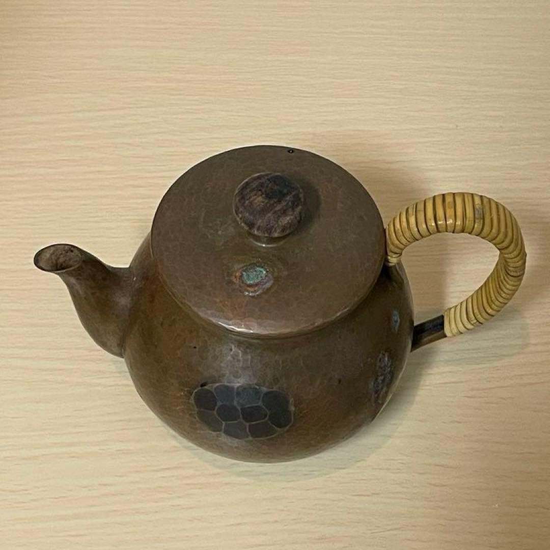 銅瓶 玉川堂 鎚起銅器