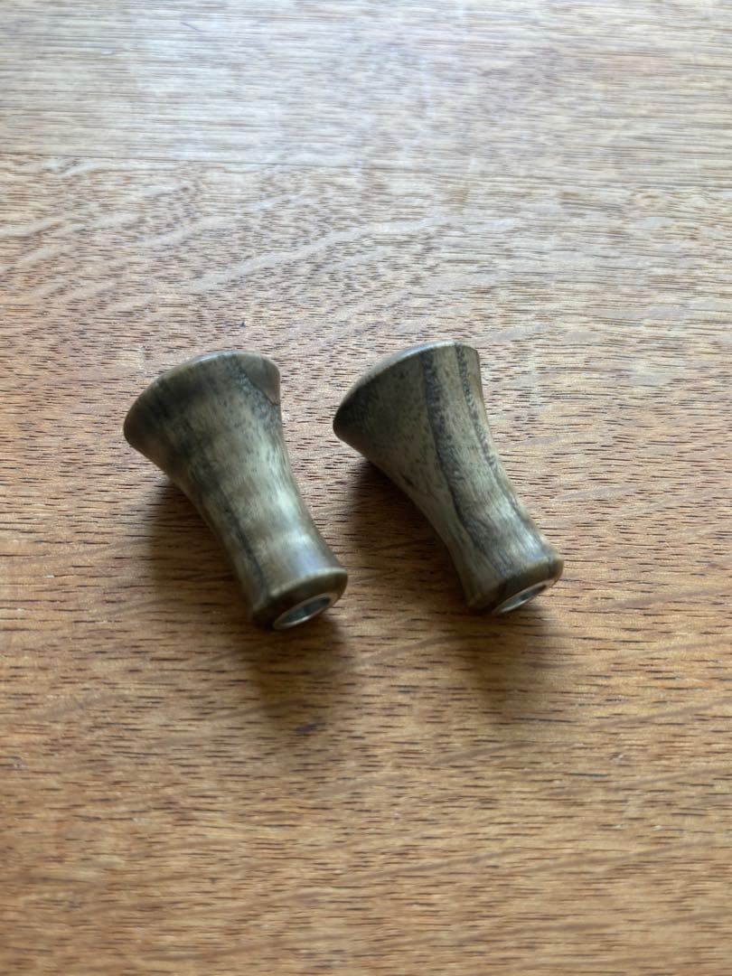 ハンドルノブ 神代栃 ラウンドタイプ　スプリームスタイル　わたらせ樹脂工房