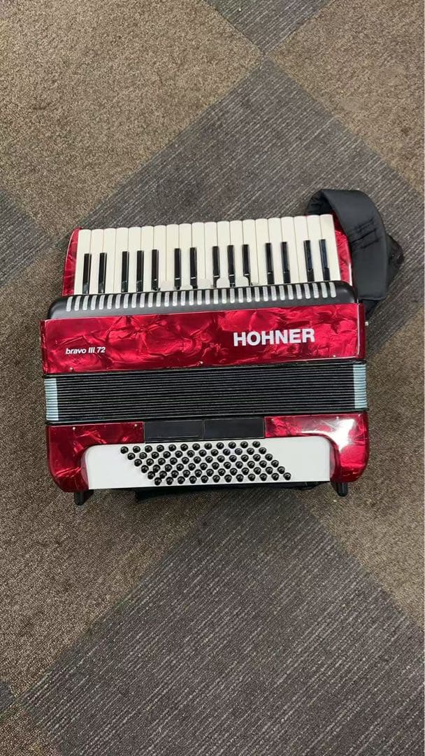 HOHNER ホーナー アコーディオン Bravo III 72