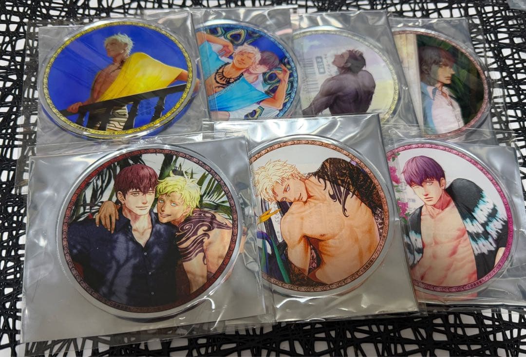 座裏屋蘭丸 シャングリラの鳥 アニメイト グラッテ 特典 アクリルコースター