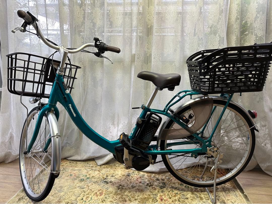Panasonic 電動自転車 本体 24インチ 完成車 送料込 美品