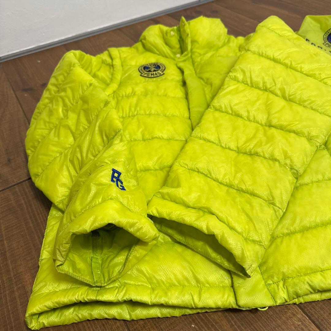 専用　美品　パーリーゲイツ　ダウンジャケット　5 ライムイエロー