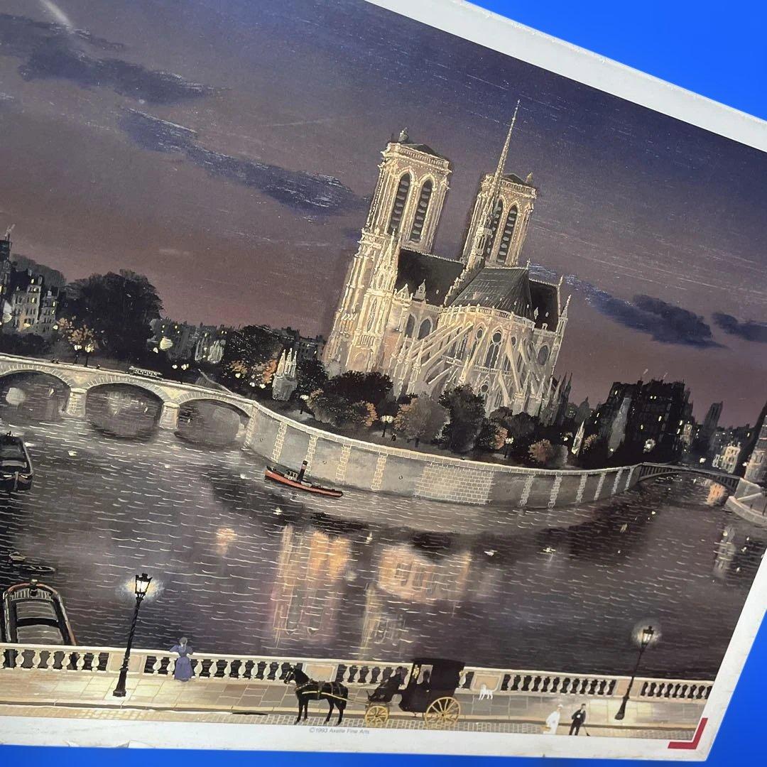 ジグソーパズル　ミッシェル・ドラクロワ　夜のノートルダム　750P 未開封